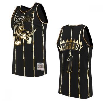 Men's Toronto Raptors #1 Tracy Mcgrady Black Swingman Stitched Jersey Men's Toronto Raptors #1 Tracy Mcgrady Black Swingman Stitched Jersey