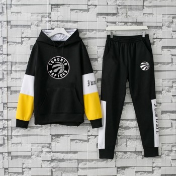 Men's Toronto Raptors 2019 Black Tracksuits Hoodie Suit Men's Toronto Raptors 2019 Black Tracksuits Hoodie Suit