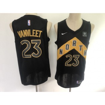 Men's Toronto Raptors #23 Fred Vanvleet Black 2019 Earned Edition Swingman Stitched NBA Jersey Men's Toronto Raptors #23 Fred Vanvleet Black 2019 Earned Edition Swingman Stitched NBA Jersey