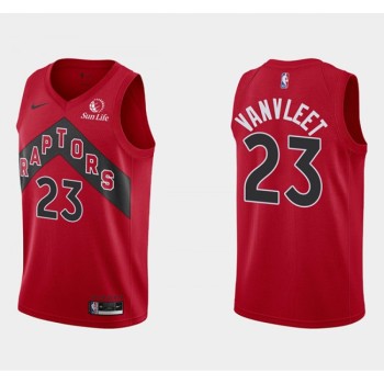 Men's Toronto Raptors #23 Fred Vanvleet Red 2020/21 Icon Swingman Stitched NBA Jersey Men's Toronto Raptors #23 Fred Vanvleet Red 2020/21 Icon Swingman Stitched NBA Jersey