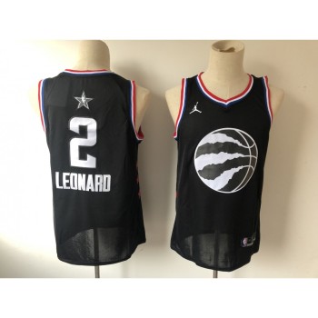 Men's Toronto Raptors #2 Kawhi Leonard Black 2019 NBA All Star Stitched NBA Jersey Men's Toronto Raptors #2 Kawhi Leonard Black 2019 NBA All Star Stitched NBA Jersey