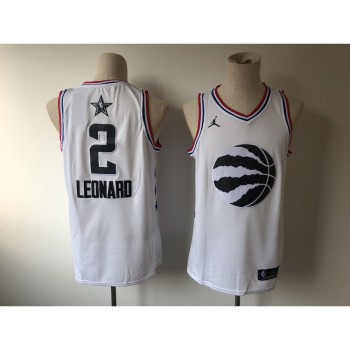 Men's Toronto Raptors #2 Kawhi Leonard White 2019 NBA All Star Stitched NBA Jersey Men's Toronto Raptors #2 Kawhi Leonard White 2019 NBA All Star Stitched NBA Jersey