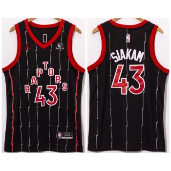 Men's Toronto Raptors #43 Pascal Siakam Black Stitched Jersey Men's Toronto Raptors #43 Pascal Siakam Black Stitched Jersey