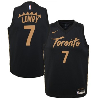 Men's Toronto Raptors #7 Kyle Lowry Black 2019 City Edition Stitched NBA Jersey Men's Toronto Raptors #7 Kyle Lowry Black 2019 City Edition Stitched NBA Jersey
