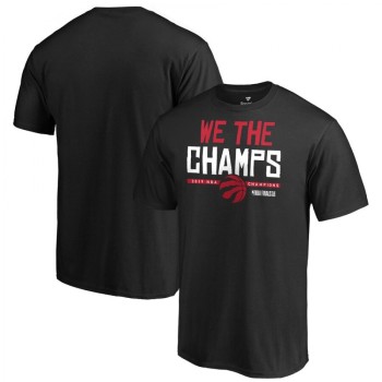 Men's Toronto Raptors Black 2019 NBA Finals Champions Hometown We The Champs T-Shirt Men's Toronto Raptors Black 2019 NBA Finals Champions Hometown We The Champs T-Shirt