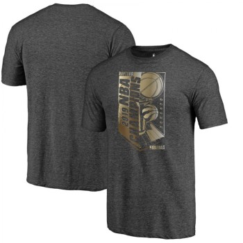 Men's Toronto Raptors Heather Charcoal 2019 NBA Finals Champions Max Bling Gold Luxe T-Shirt Men's Toronto Raptors Heather Charcoal 2019 NBA Finals Champions Max Bling Gold Luxe T-Shirt