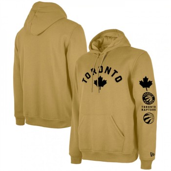 Men's Toronto Raptors Tan 2023/24 City Edition Pullover Hoodie Men's Toronto Raptors Tan 2023/24 City Edition Pullover Hoodie