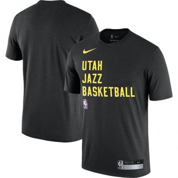Men's Utah Jazz Black 2023/24 Sideline Legend Performance Practice T-Shirt Men's Utah Jazz Black 2023/24 Sideline Legend Performance Practice T-Shirt