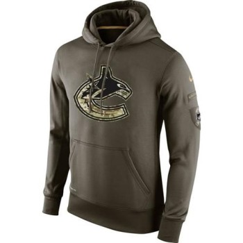 Men's Vancouver Canucks Salute To Service NHL Hoodie Men's Vancouver Canucks Salute To Service NHL Hoodie