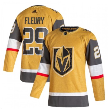 Men's Vegas Golden Knights #29 Marc-Andre Fleury Gold Stitched NHL Jersey Men's Vegas Golden Knights #29 Marc-Andre Fleury Gold Stitched NHL Jersey