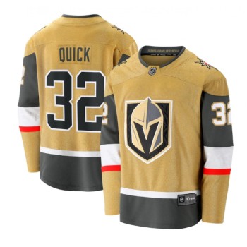Men's Vegas Golden Knights #32 Jonathan Quick Gold Stitched Jersey Men's Vegas Golden Knights #32 Jonathan Quick Gold Stitched Jersey