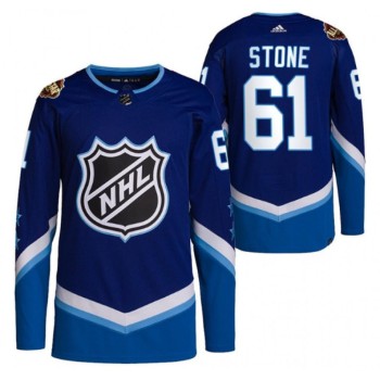 Men's Vegas Golden Knights #61 Mark Stone 2022 All-Star Blue Stitched Jersey Men's Vegas Golden Knights #61 Mark Stone 2022 All-Star Blue Stitched Jersey