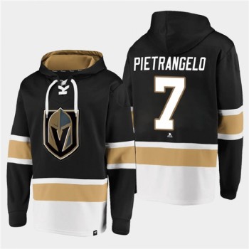 Men's Vegas Golden Knights #7 Alex Pietrangelo Black All Stitched Sweatshirt Hoodie Men's Vegas Golden Knights #7 Alex Pietrangelo Black All Stitched Sweatshirt Hoodie