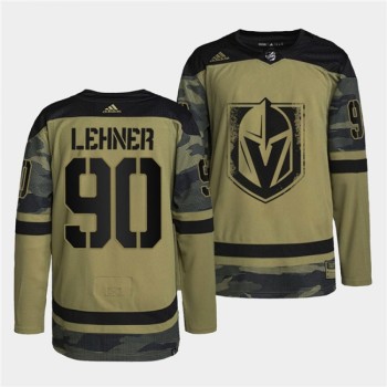 Men's Vegas Golden Knights #90 Robin Lehner 2022 Camo Military Appreciation Night Stitched Jersey Men's Vegas Golden Knights #90 Robin Lehner 2022 Camo Military Appreciation Night Stitched Jersey
