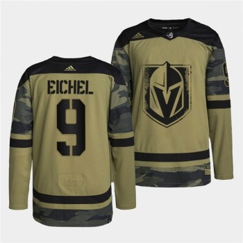 Men's Vegas Golden Knights #9 Jack Eichel 2022 Camo Military Appreciation Night Stitched Jersey Men's Vegas Golden Knights #9 Jack Eichel 2022 Camo Military Appreciation Night Stitched Jersey