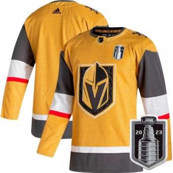 Men's Vegas Golden Knights Blank Gold 2023 Stanley Cup Final Stitched Jersey Men's Vegas Golden Knights Blank Gold 2023 Stanley Cup Final Stitched Jersey