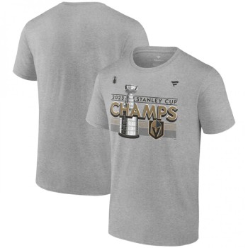 Men's Vegas Golden Knights Heather Gray 2023 Stanley Cup Champions Locker Room T-Shirt Men's Vegas Golden Knights Heather Gray 2023 Stanley Cup Champions Locker Room T-Shirt