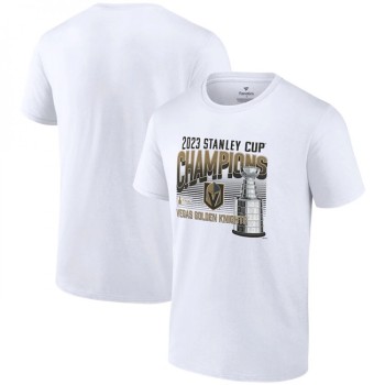 Men's Vegas Golden Knights White 2023 Stanley Cup Champions T-Shirt Men's Vegas Golden Knights White 2023 Stanley Cup Champions T-Shirt