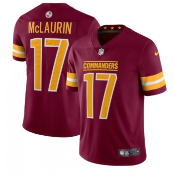 Men's Washington Commanders #17 Terry McLaurin 2022 Burgundy Vapor Stitched Football Jersey Men's Washington Commanders #17 Terry McLaurin 2022 Burgundy Vapor Stitched Football Jersey