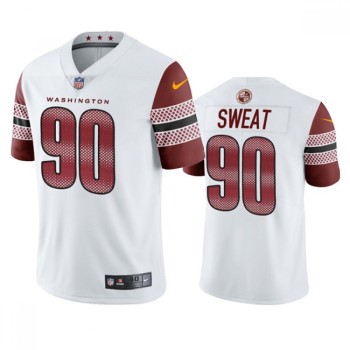 Men's Washington Commanders #90 Montez Sweat White Vapor Untouchable Stitched Football Jersey Men's Washington Commanders #90 Montez Sweat White Vapor Untouchable Stitched Football Jersey