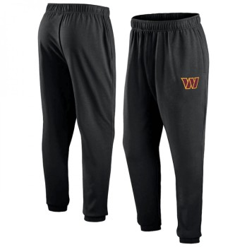 Men's Washington Commanders Black From Tracking Sweatpants Men's Washington Commanders Black From Tracking Sweatpants