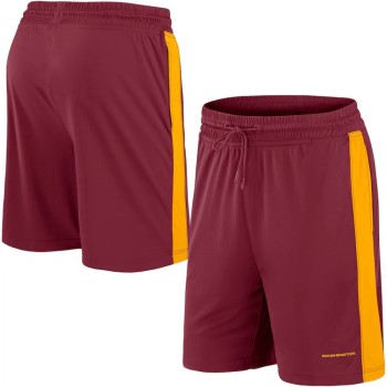 Men's Washington Commanders Burgundy Performance Shorts Men's Washington Commanders Burgundy Performance Shorts
