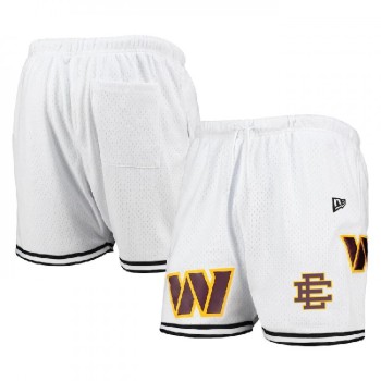 Men's Washington Commanders Pro White/Red Shorts Men's Washington Commanders Pro White/Red Shorts