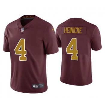 Men's Washington Football Team #4 Taylor Heinicke Red Vapor Untouchable Limited Stitched Jersey Men's Washington Football Team #4 Taylor Heinicke Red Vapor Untouchable Limited Stitched Jersey