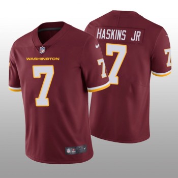 Men's Washington Football Team #7 Dwayne Haskins Jr. Red Vapor Untouchable Limited Stitched Jersey Men's Washington Football Team #7 Dwayne Haskins Jr. Red Vapor Untouchable Limited Stitched Jersey