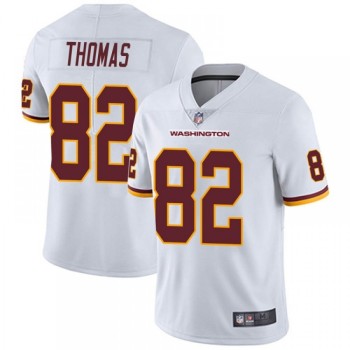 Men's Washington Football Team #82 Logan Thomas White Vapor Untouchable Limited Stitched Jersey Men's Washington Football Team #82 Logan Thomas White Vapor Untouchable Limited Stitched Jersey