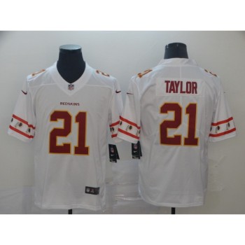 Men's Washington Redskins #21 Sean Taylor 2019 White Team Logo Limited Stitched NFL Jersey Men's Washington Redskins #21 Sean Taylor 2019 White Team Logo Limited Stitched NFL Jersey