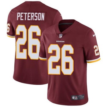 Men's Washington Redskins #26 Adrian Peterson Red Vapor Untouchable Limited NFL Stitched Jersey Men's Washington Redskins #26 Adrian Peterson Red Vapor Untouchable Limited NFL Stitched Jersey