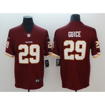 Men's Washington Redskins #29 Derrius Guice Burgundy 2018 Draft Vapor Untouchable Limited NFL Jersey Men's Washington Redskins #29 Derrius Guice Burgundy 2018 Draft Vapor Untouchable Limited NFL Jersey