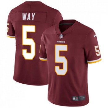 Men's Washington Redskins #5 Tress Way Red Vapor Untouchable Limited Stitched NFL Jersey Men's Washington Redskins #5 Tress Way Red Vapor Untouchable Limited Stitched NFL Jersey