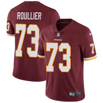 Men's Washington Redskins #73 Chase Roullier Burgundy Red Vapor Untouchable Limited Stitched NFL Jersey Men's Washington Redskins #73 Chase Roullier Burgundy Red Vapor Untouchable Limited Stitched NFL Jersey