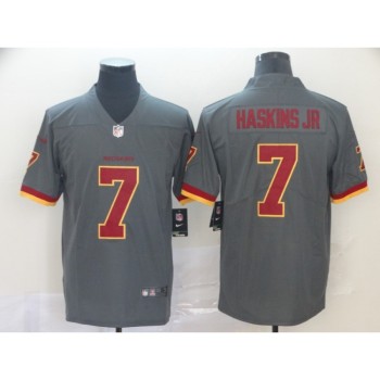 Men's Washington Redskins #7 Dwayne Haskins JR 2019 Gray Inverted Legend Stitched NFL Jersey Men's Washington Redskins #7 Dwayne Haskins JR 2019 Gray Inverted Legend Stitched NFL Jersey