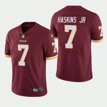 Men's Washington Redskins #7 Dwayne Haskins JR Red Vapor Untouchable Limited NFL Stitched Jersey Men's Washington Redskins #7 Dwayne Haskins JR Red Vapor Untouchable Limited NFL Stitched Jersey