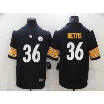 Men's Pittsburgh Steelers #36 Jerome Bettis Black Stitched Jersey Men's Pittsburgh Steelers #36 Jerome Bettis Black Stitched Jersey