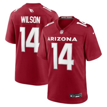 Men's Arizona Cardinals #14 Michael Wilson Cardinal Team Game Jersey Men's Arizona Cardinals #14 Michael Wilson Cardinal Team Game Jersey