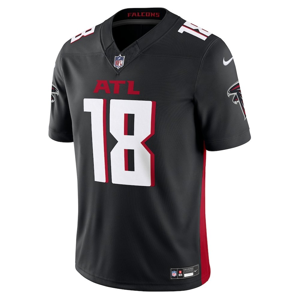 Men's Atlanta Falcons Kirk Cousins Black Vapor F.U.S.E. Limited Jersey Men's Atlanta Falcons Kirk Cousins Black Vapor F.U.S.E. Limited Jersey