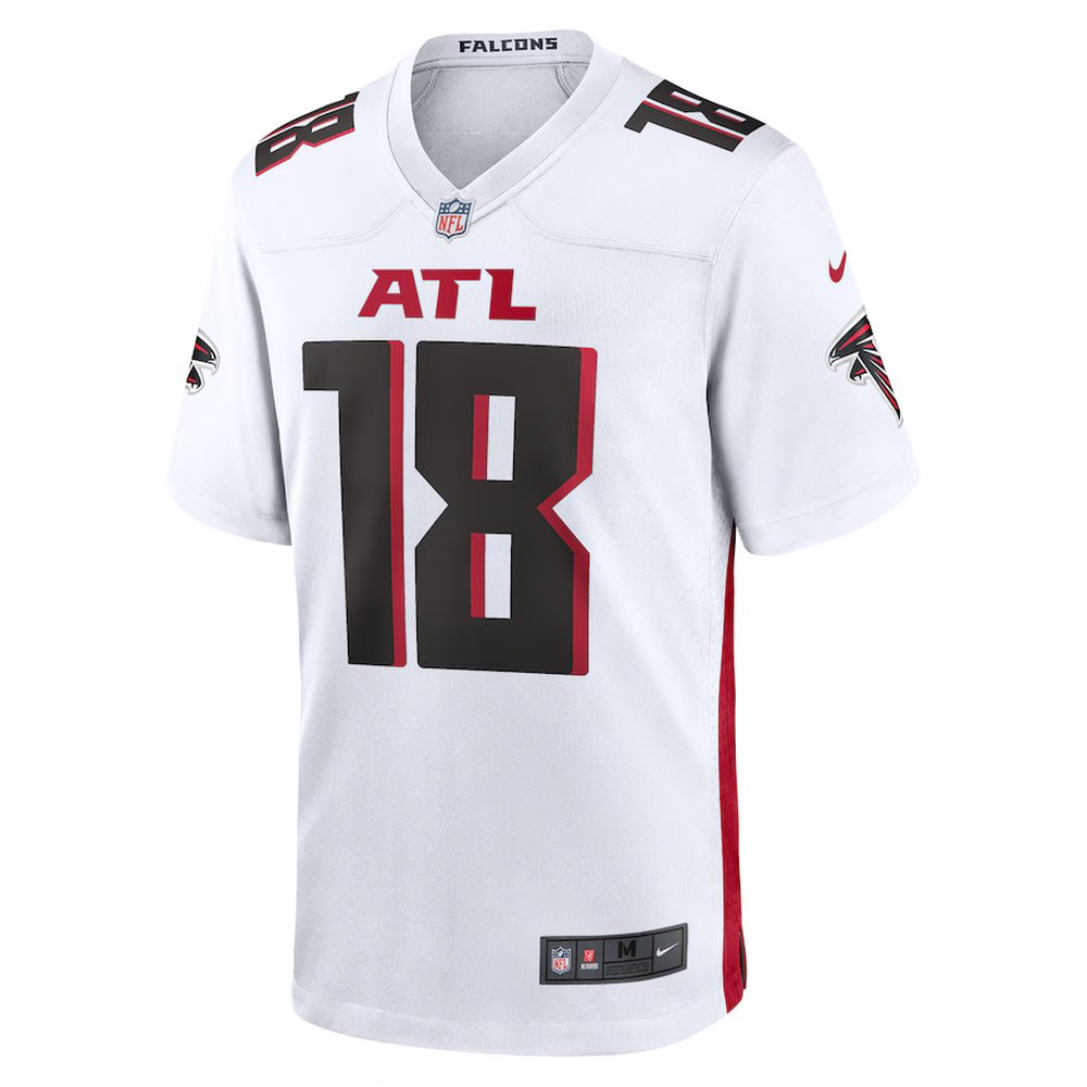 Men's Atlanta Falcons Kirk Cousins White Game Player Jersey Men's Atlanta Falcons Kirk Cousins White Game Player Jersey