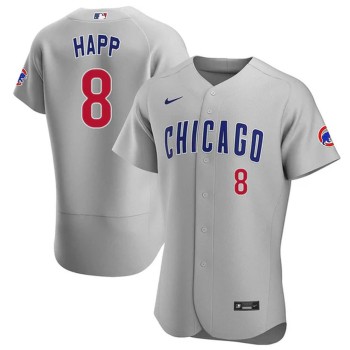 Youth Chicago Cubs #8 Ian Happ Grey Cool Base Stitched Baseball Jersey Youth Chicago Cubs #8 Ian Happ Grey Cool Base Stitched Baseball Jersey