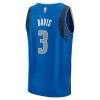 Men's Dallas Mavericks #3 Anthony Davis Royal Fast Break Replica Player Icon Edition Jersey