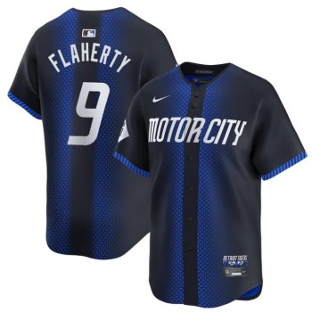 Men's Detroit Tigers #9 Jack Flaherty 2024 Navy City Connect Cool Base Limited Stitched Jersey Men's Detroit Tigers #9 Jack Flaherty 2024 Navy City Connect Cool Base Limited Stitched Jersey