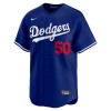 Men's Los Angeles Dodgers #50 Mookie Betts Royal Alternate Limited Player Jersey