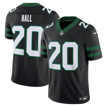 Men's New York Jets Breece Hall Legacy Black Alternate Vapor F.U.S.E. Limited Jersey (3)