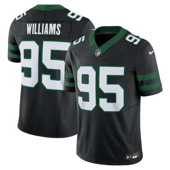 Men's New York Jets Quinnen Williams Legacy Black Vapor F.U.S.E. Limited Jersey
