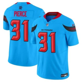 Men's Dameon Pierce Blue Houston Texans #31 Vapor F.U.S.E. Limited Jersey Men's Dameon Pierce Blue Houston Texans #31 Vapor F.U.S.E. Limited Jersey