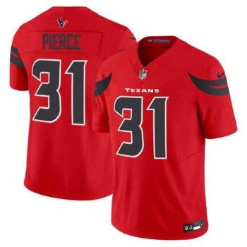 Men's Dameon Pierce Red Houston Texans #31 Vapor F.U.S.E. Limited Jersey Men's Dameon Pierce Red Houston Texans #31 Vapor F.U.S.E. Limited Jersey