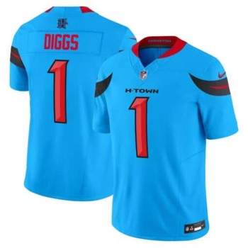 Men's Stefon Diggs Blue Houston Texans Vapor F.U.S.E. Limited Jersey Men's Stefon Diggs Blue Houston Texans Vapor F.U.S.E. Limited Jersey